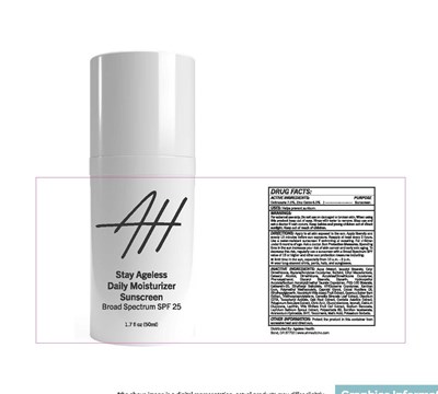 SKNVP-SP26.50U-201014 Stay Ageless Daily White Bottle.jpg Stay AgelessDaily Moisturizer Sunscreen Broad Spectrum SPF 25 - SKNVP SP26.50U 201014 Stay Ageless Daily White Bottle